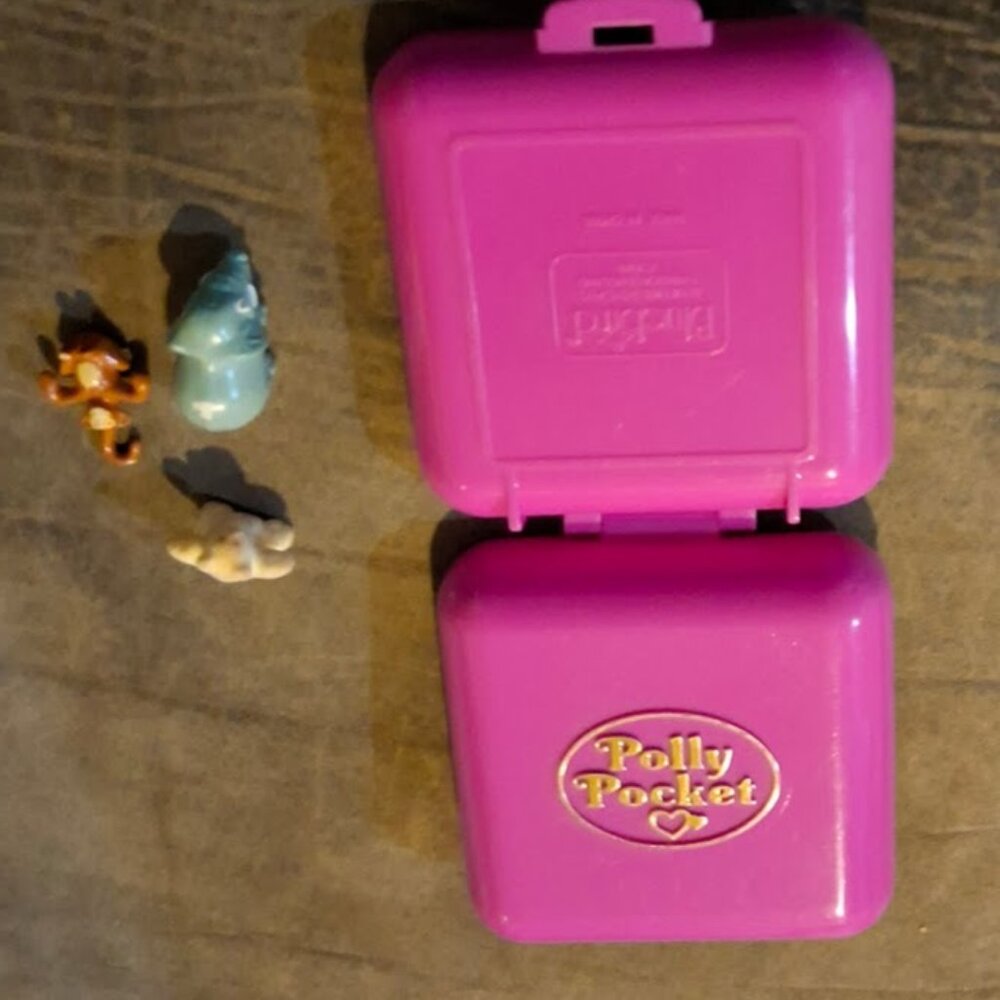 1989 Polly Pocket Wild Zoo playset